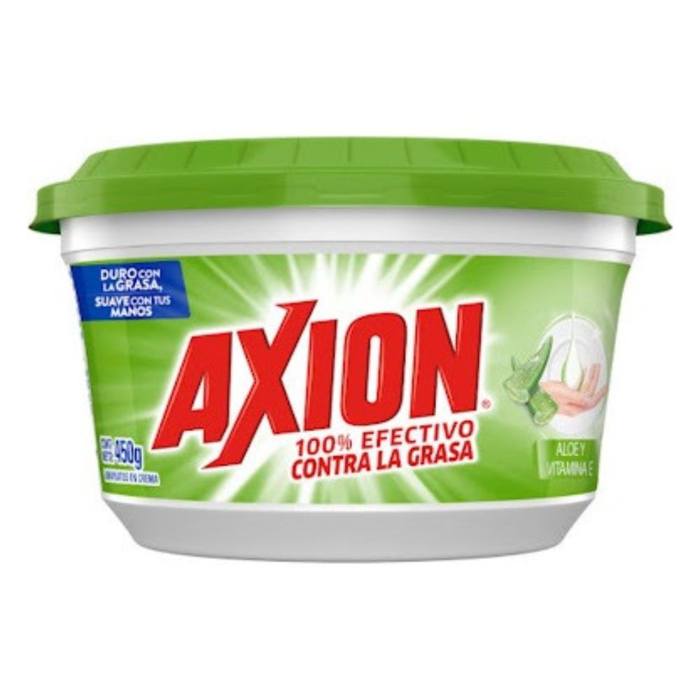 Axion Lavaplatos En Crema Aloe 450gr