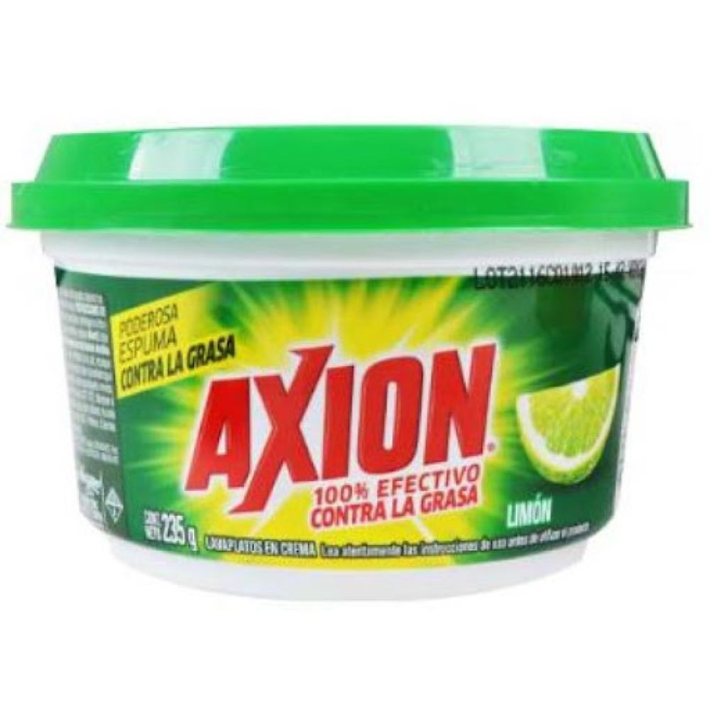 Axion Lavaplatos En Crema Limon 235gr