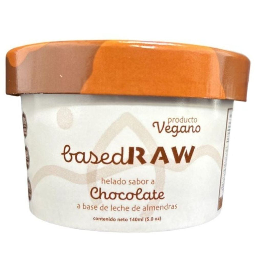 Helado Vegano de Chocolate BasedRaw a Base de Leche de Almendras 130ml