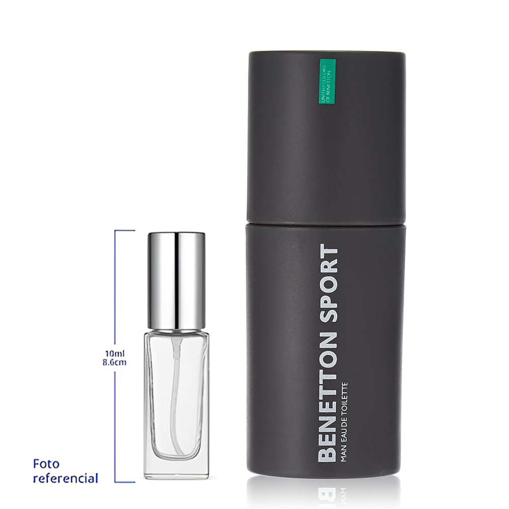 Benetton Sport Decant Travel Size 5ml y 10ml de 95 a 150 Sprays Aprox Eau de Toilette For Men