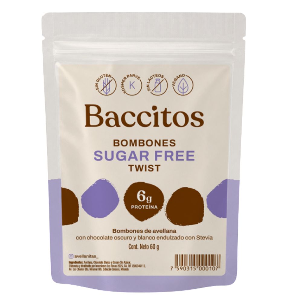 Baccitos Bombones Sugar Free Twist 4 Und