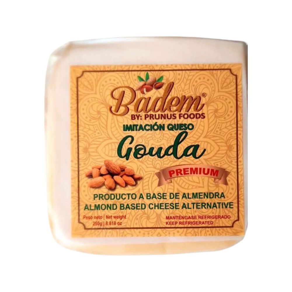 Badem Queso Gouda Rebanado a Base de Almendras 250gr