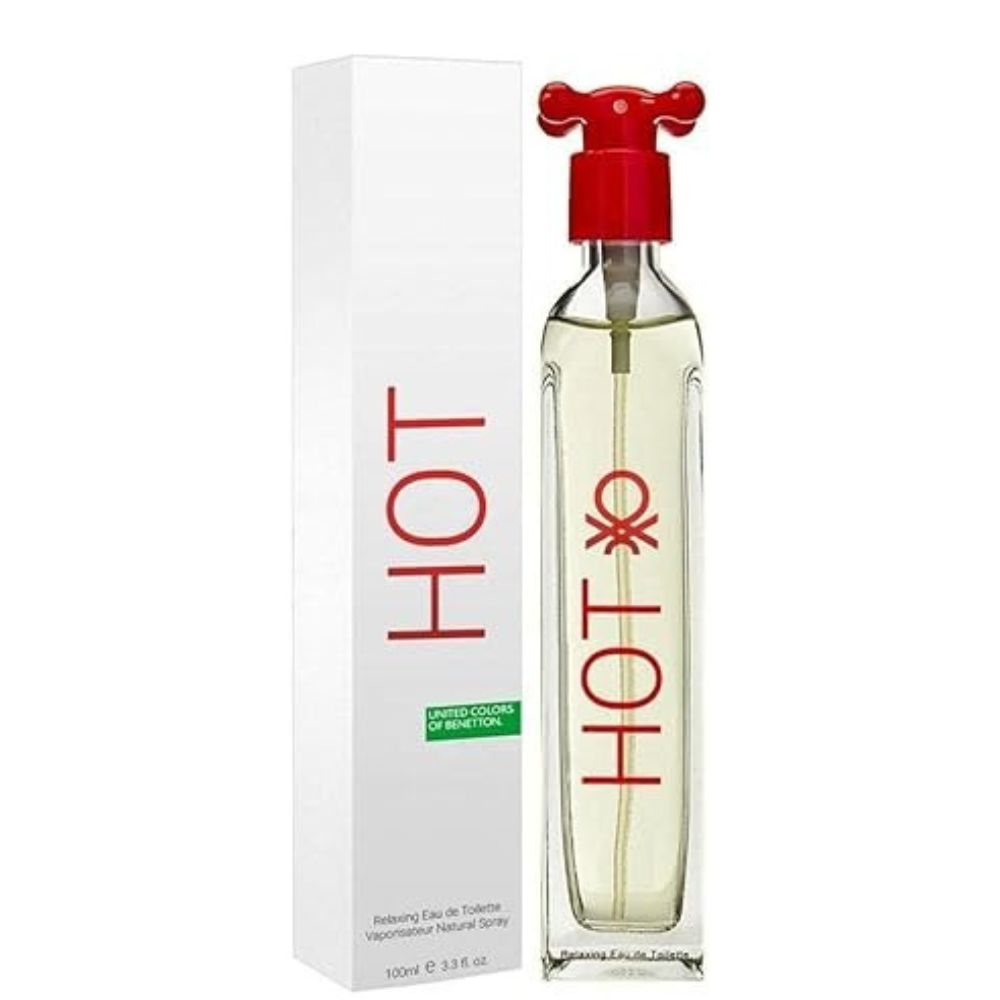 Benetton Hot Eau Toilette For Woman 100ml