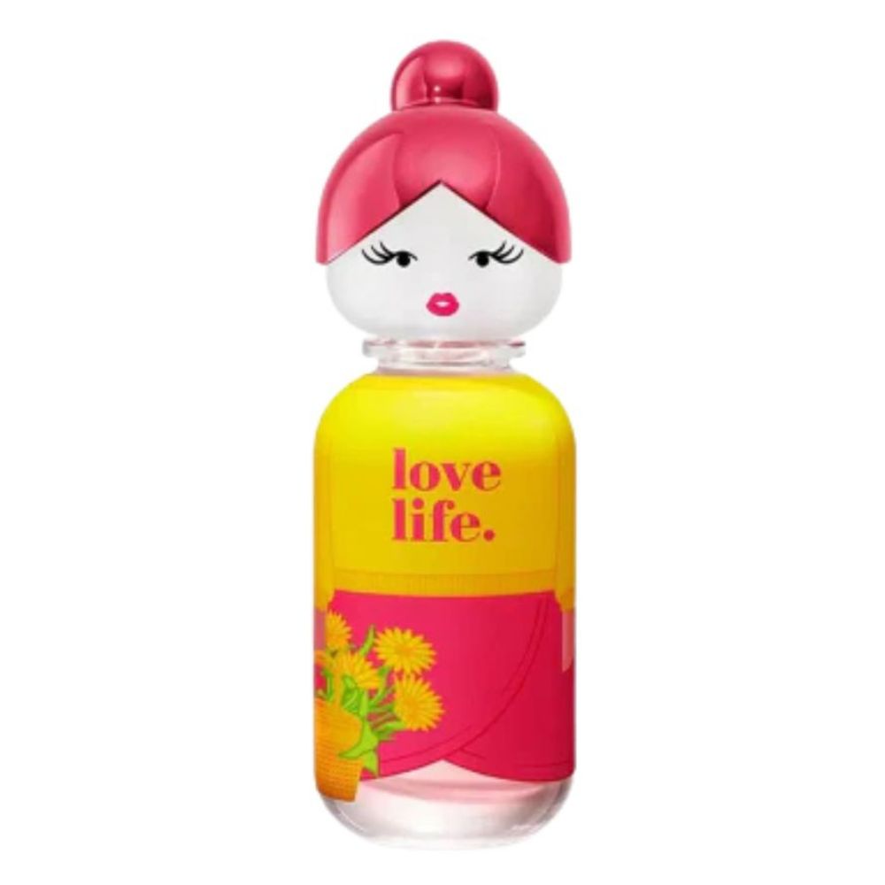 Benetton United Color Sisterland Yellow Peony Eau De Toilette For Woman 80ml