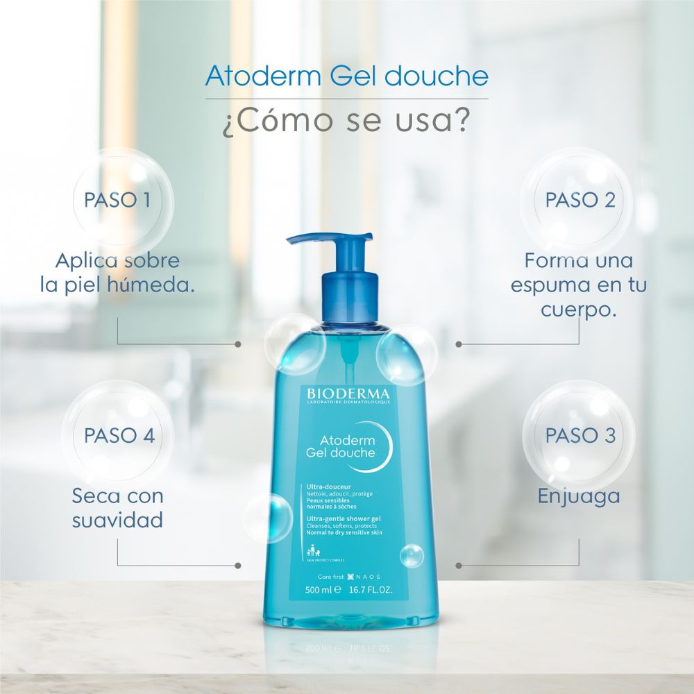Bioderma Atoderm Gel de Ducha 500ml