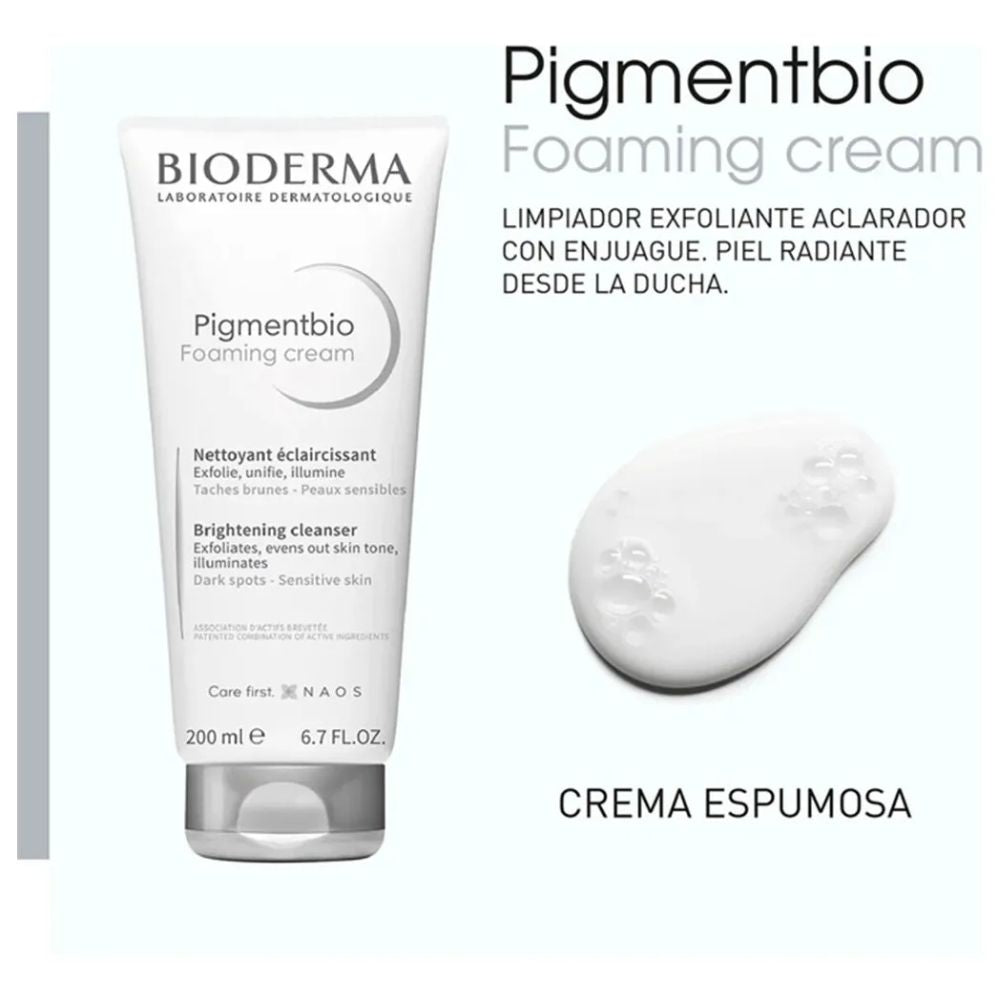 Bioderma Pigmentbio Crema Limpiadora Exfoliante 200ml