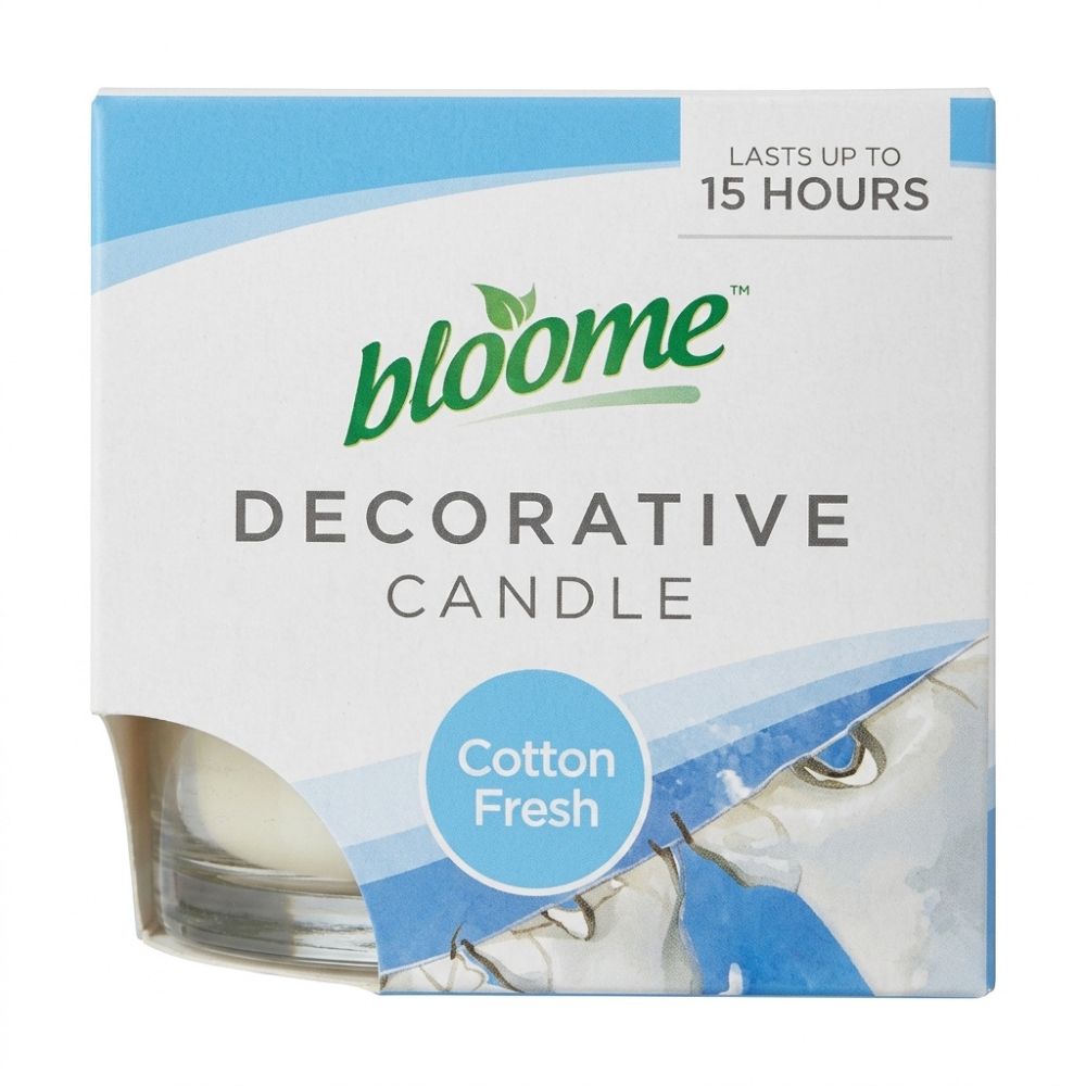 Bloome Vela Aromática Cotton Fresh 15Hr.