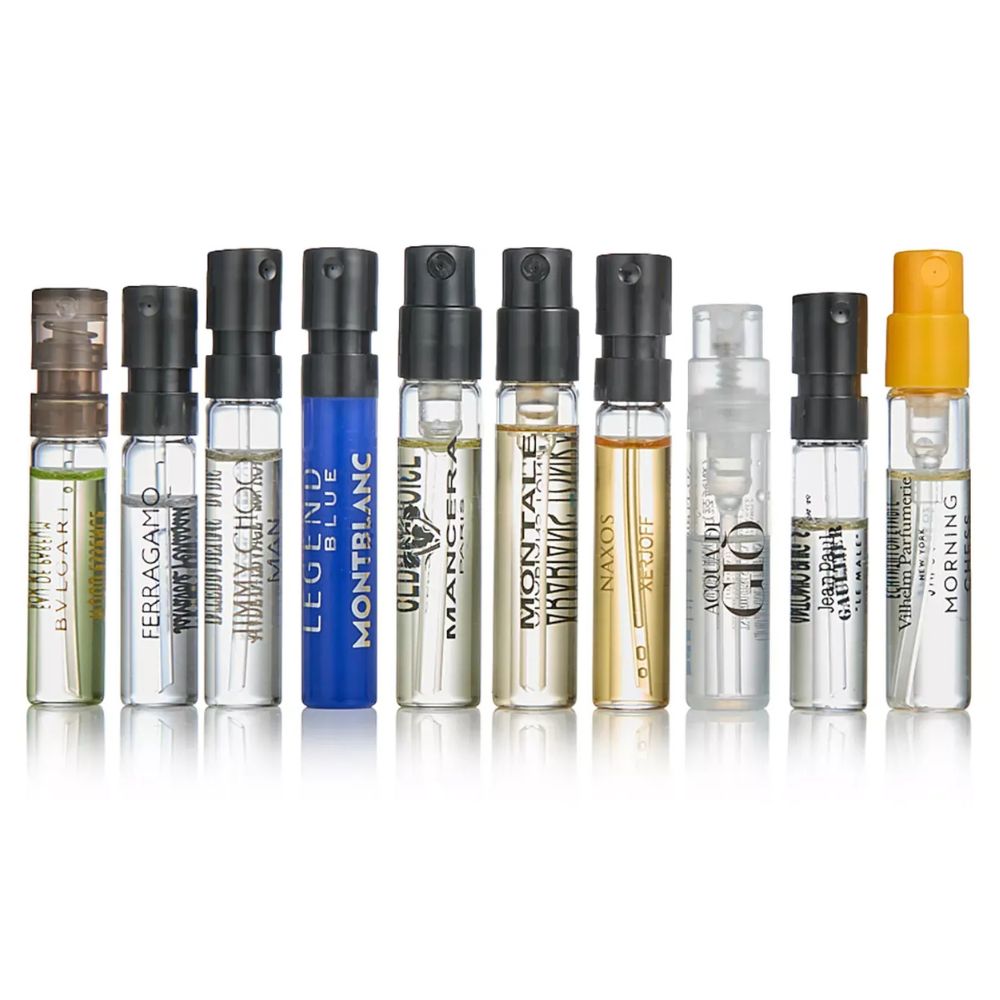 Bloomingdale's The Fragrance Edit Discovery Collection For Men 11 Sample Perfumes