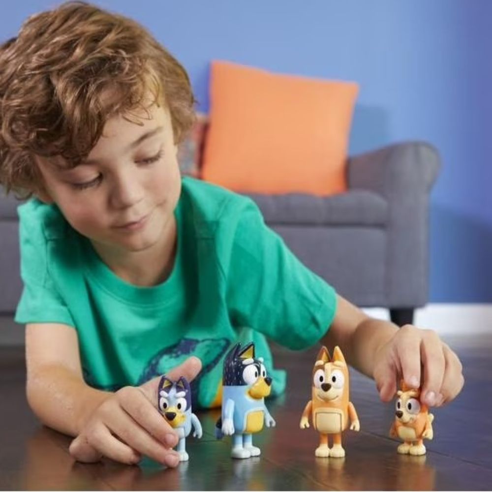 Bluey Y Su Familia Set 4 Und 3+
