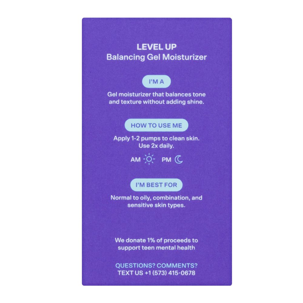 Bubble Level Up Step 3 Moisturize 50ml