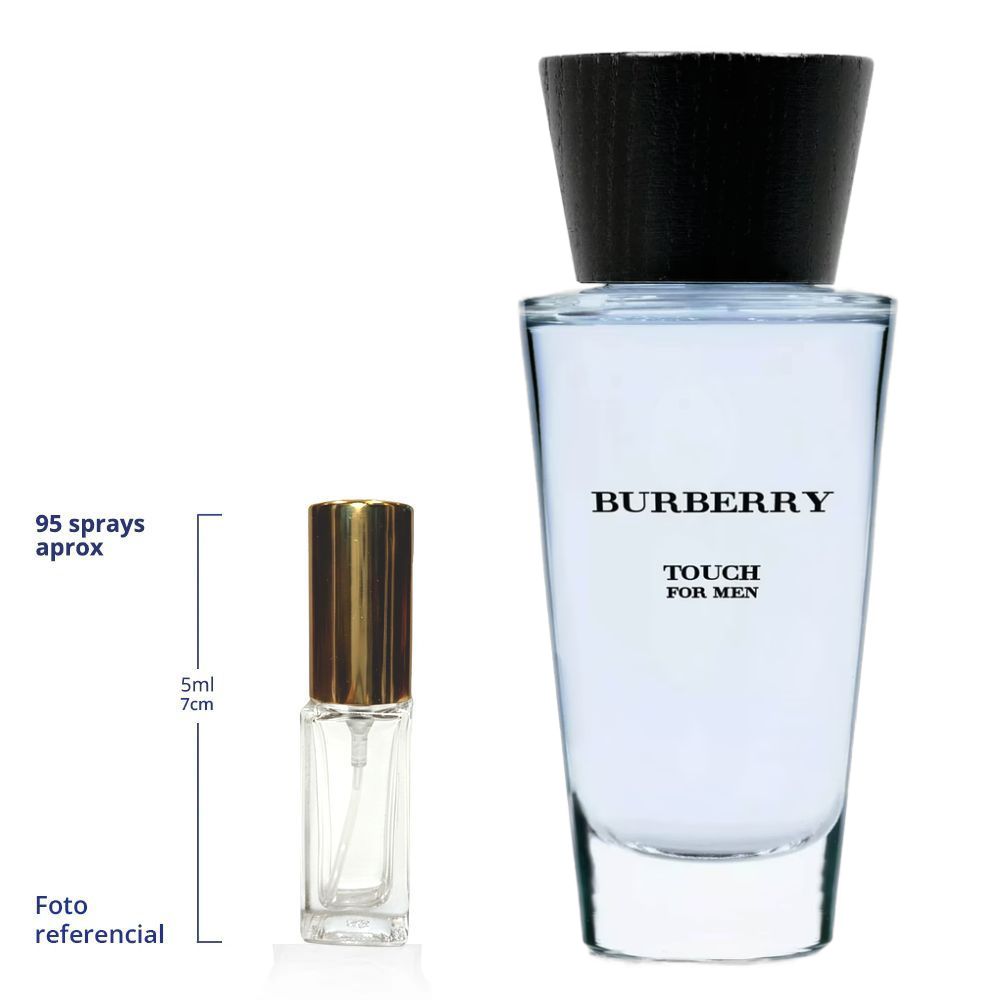 Burberry Touch Decant Travel Size Eau De Parfum For Men