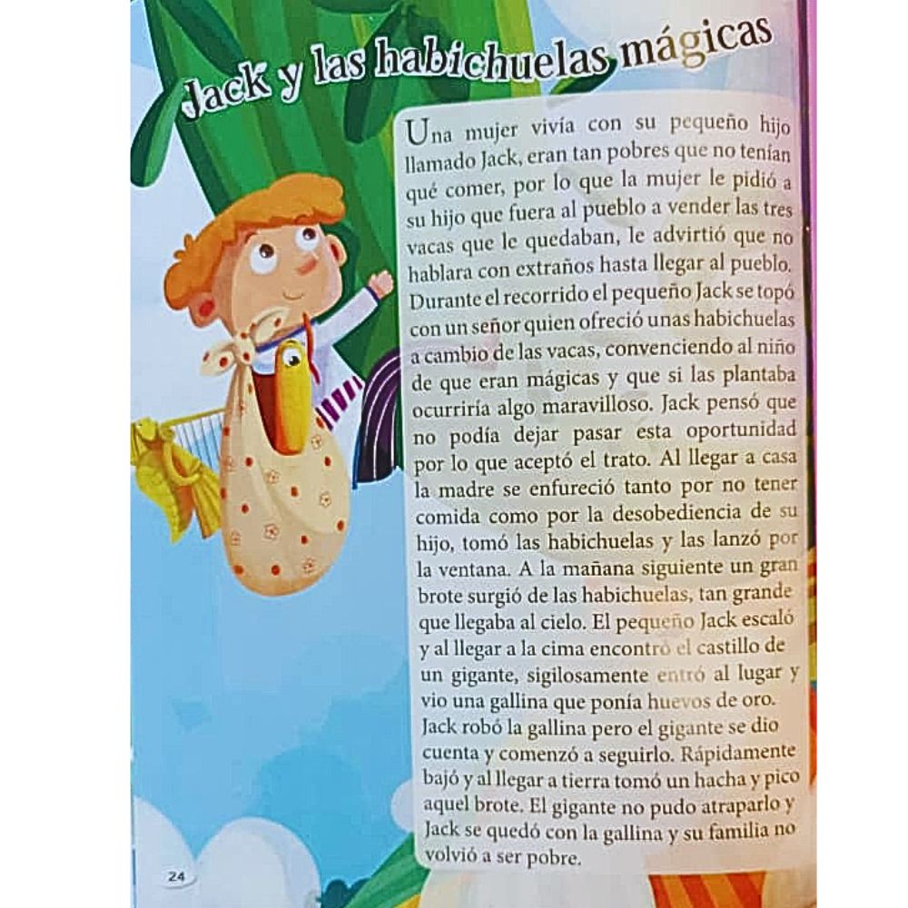 Libro De Lectura Cuentos Que Debes Saber 12 Historias de Princesas 24 pag