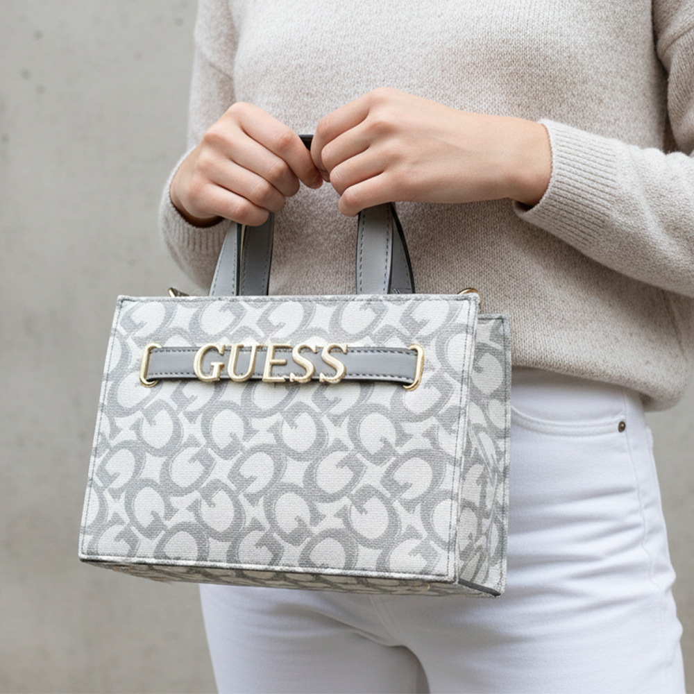 Guess Cartera Finneas Mini Cement