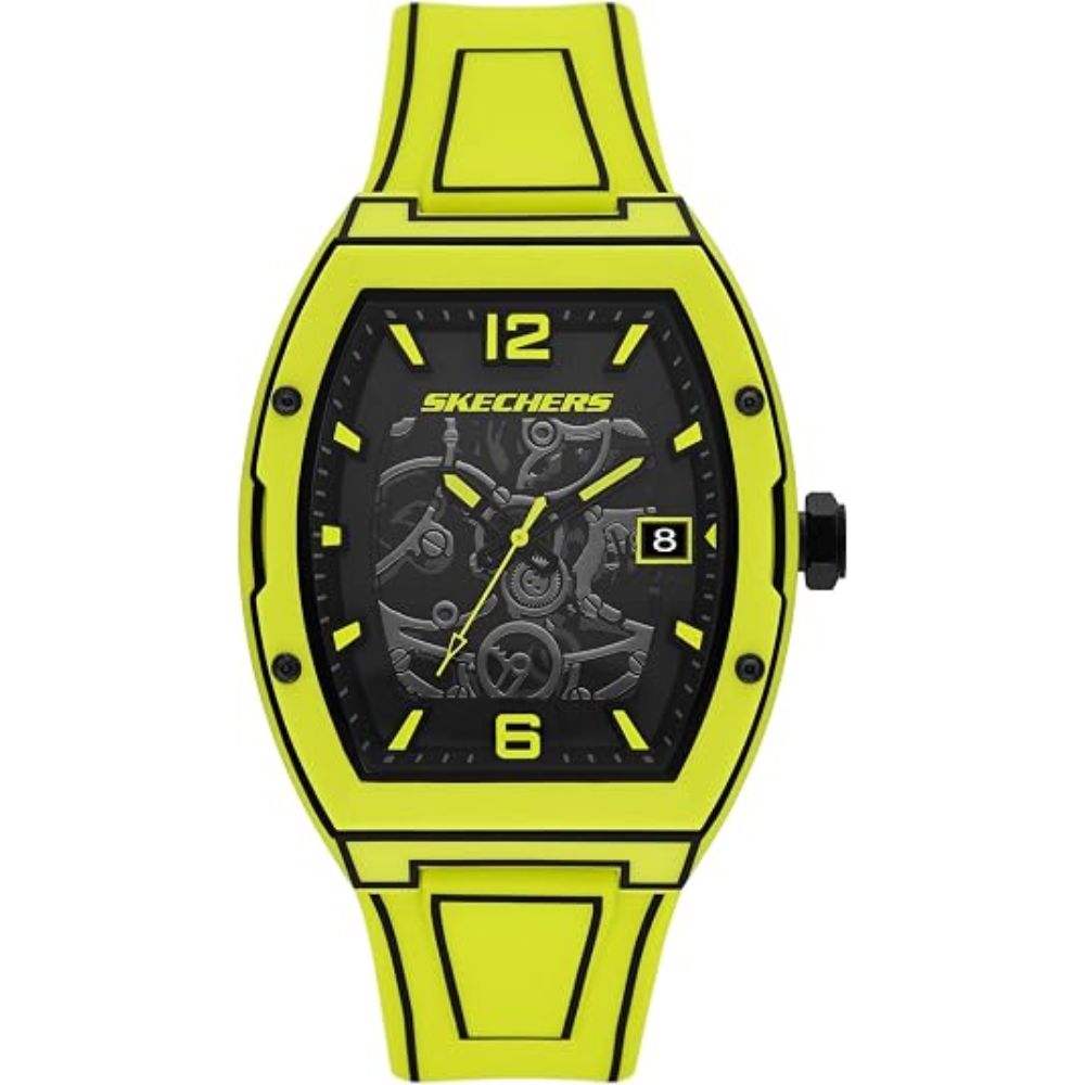 Skechers Reloj Para Caballeros Tellem Pop Art Yellow