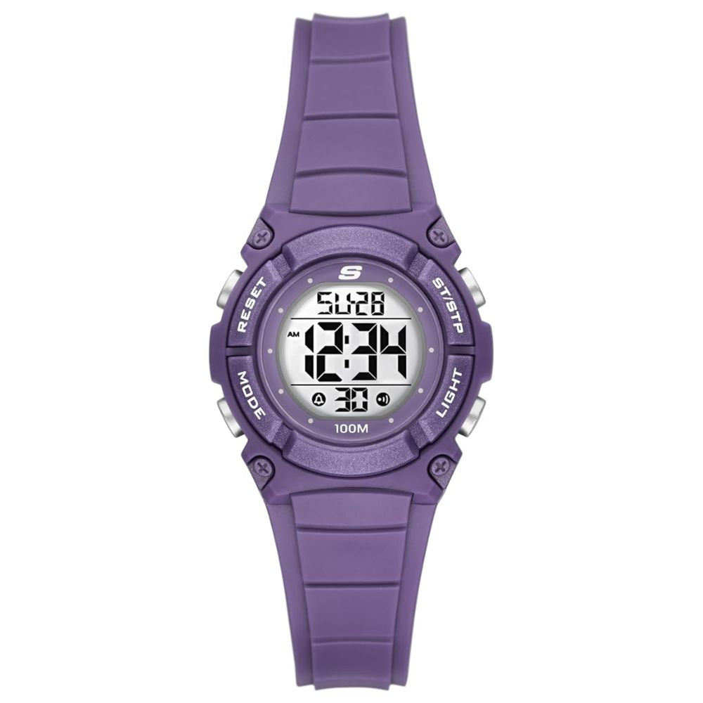 Skechers Reloj Rosita Digital Para Damas Purple