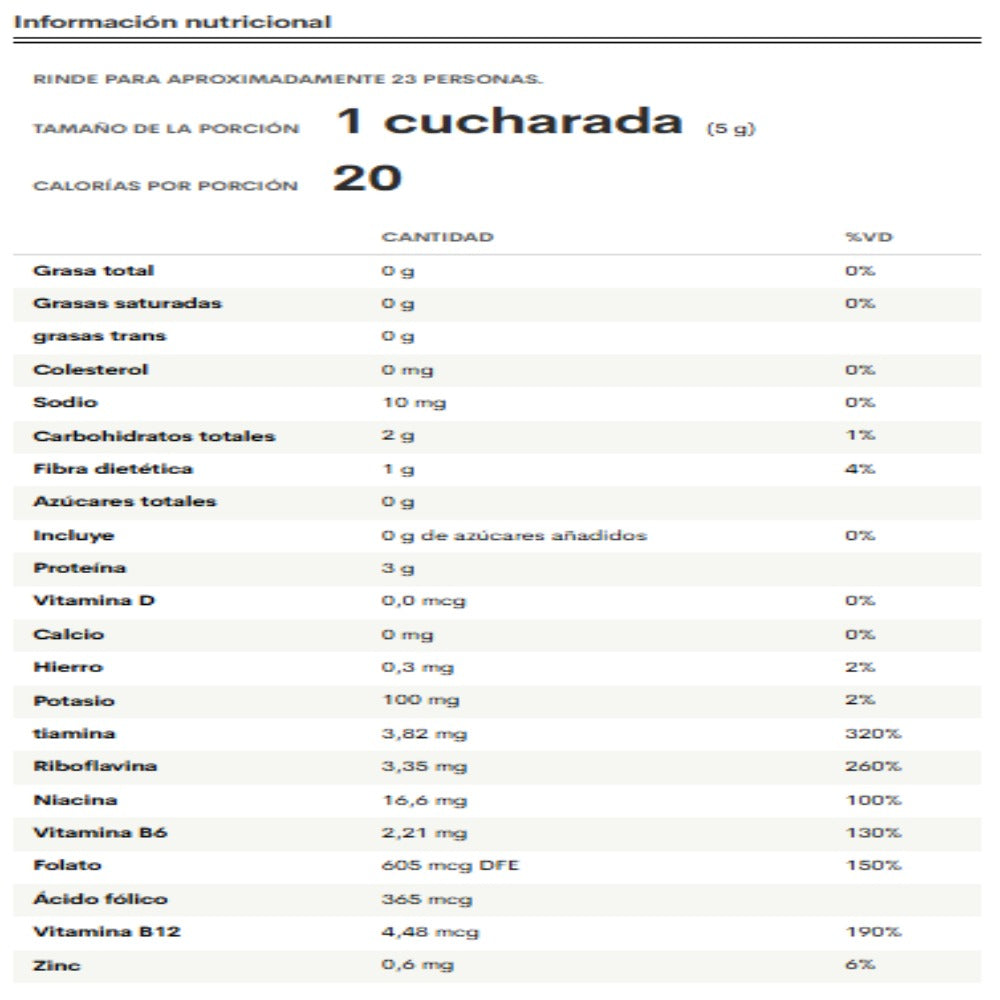 Trader Joe's Nutritional Yeast 113g
