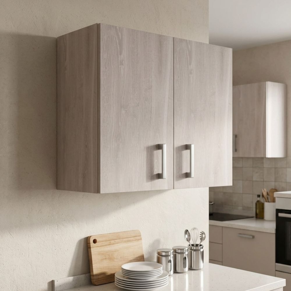 Casalista Módulo Aéreo 2 Puertas 60cm Bardolino/Blanco