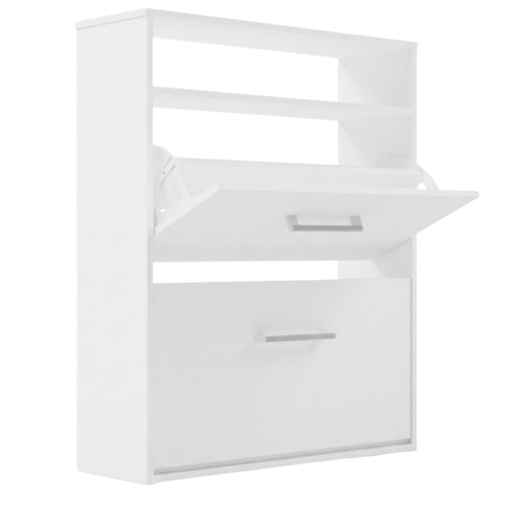 Casalista Zapatera 2 Puertas Bardolino/Blanco
