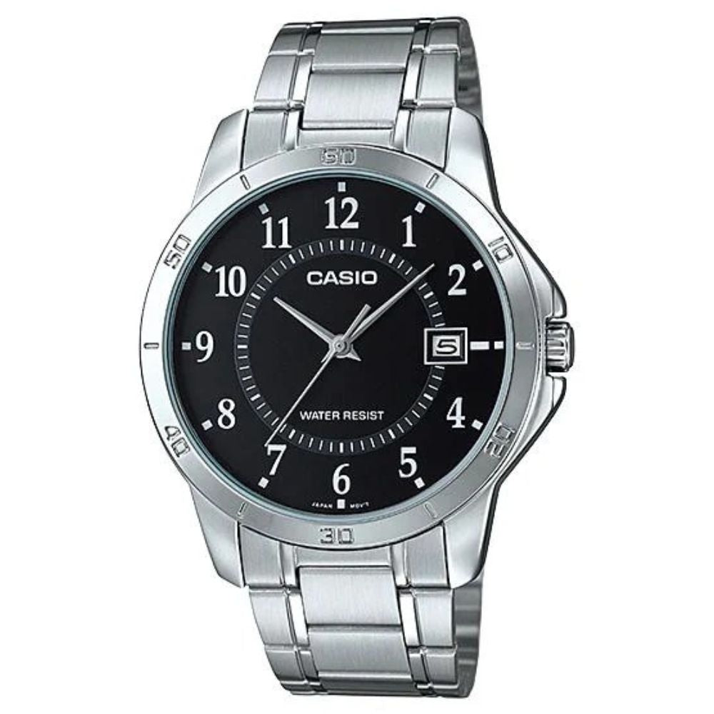 Casio Reloj Casual Correa De Acero Inoxidable Para Caballero Silver