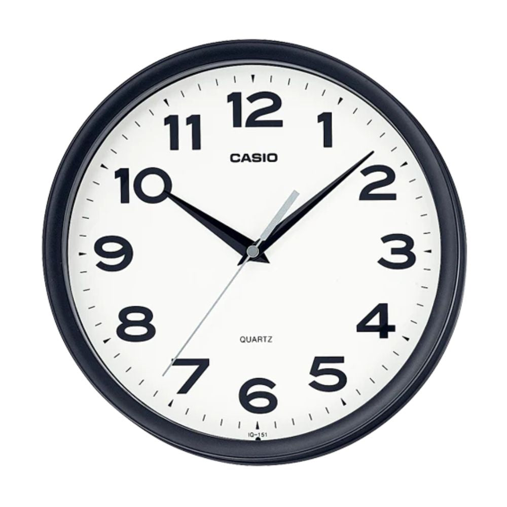Casio Reloj de Pared Redondo Black