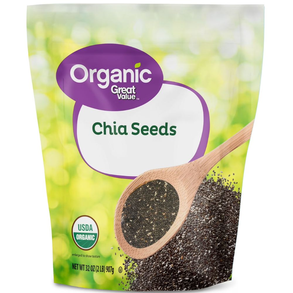 Organic Great Value Chia Seeds 907 g