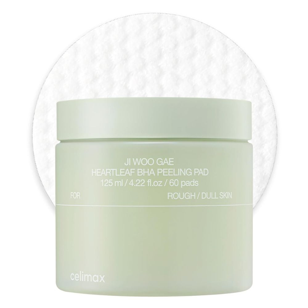 Celimax Ji Woo Gae Heartleaf BHA Peeling Pad 60 Pads 125ml
