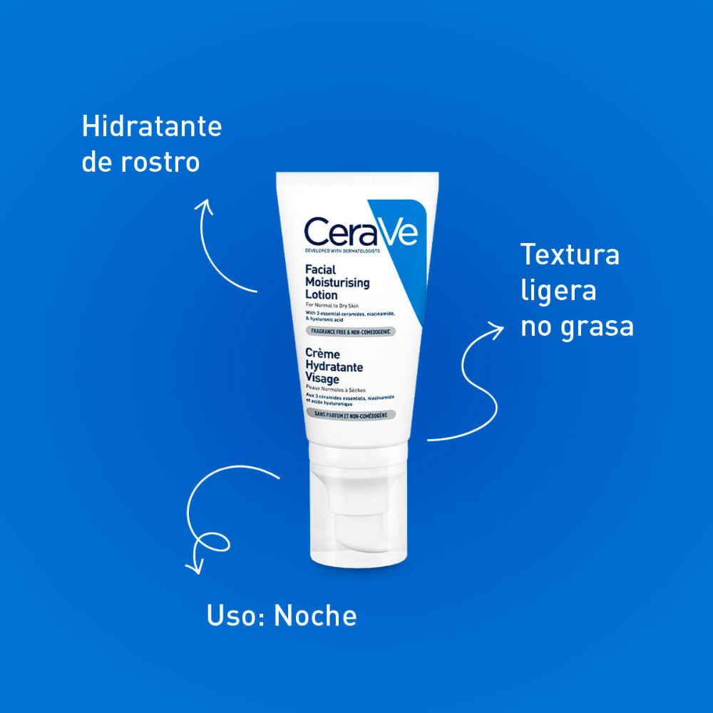 CeraVe Crema Facial Moisturising 52ml
