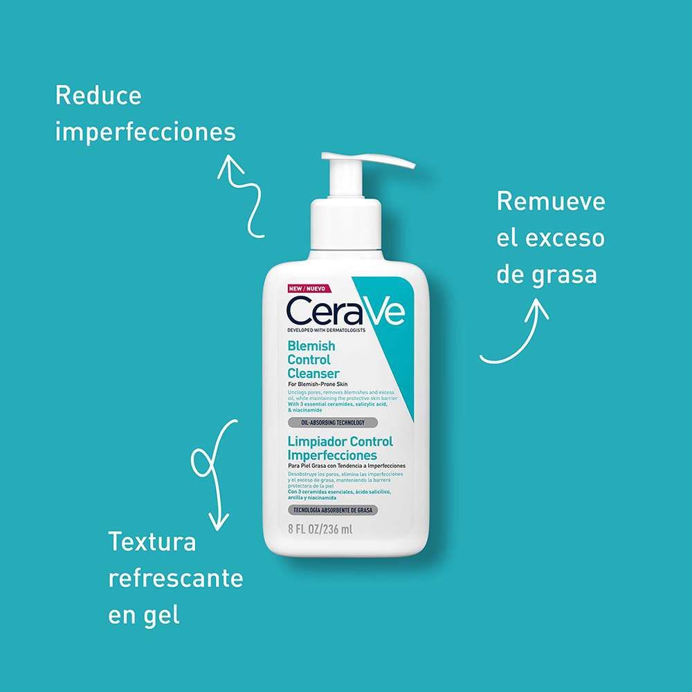 CeraVe Limpiador Control Imperfecciones 236ml