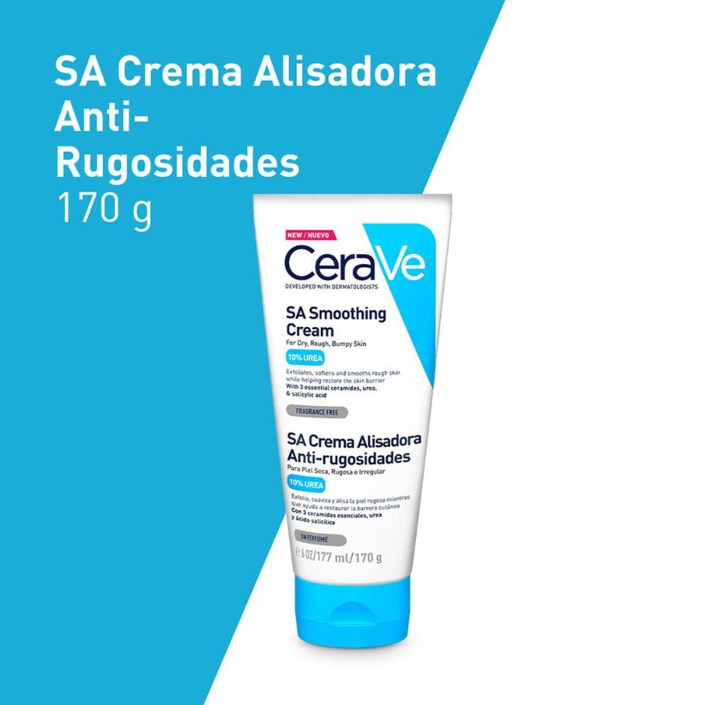 Cerave Crema Alisadora Anti-Rugosidades 170gr