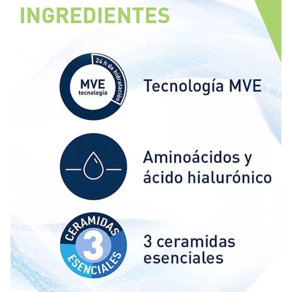 Cerave Crema Espuma Limpiadora Hidratante 236ml