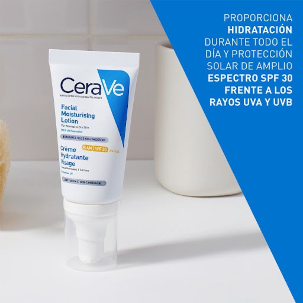 Cerave Locion Hidratante de Rostro SPF30 52ml