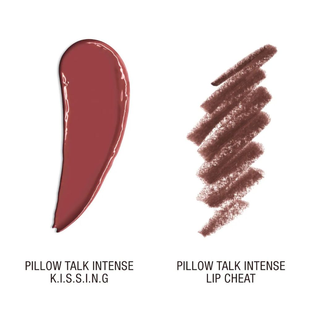 Charlotte Tilbury Mini Pillow Talk Lipstick & Liner Set Color Pillow Talk-Pillow Talk  Deep