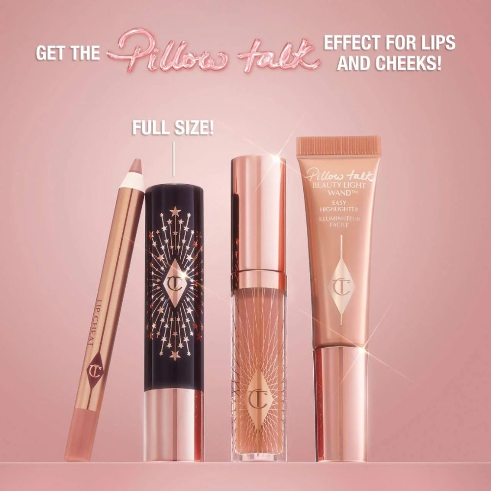 Charlotte Tilbury Pillow Talk Lip and Cheek Kit In Original
