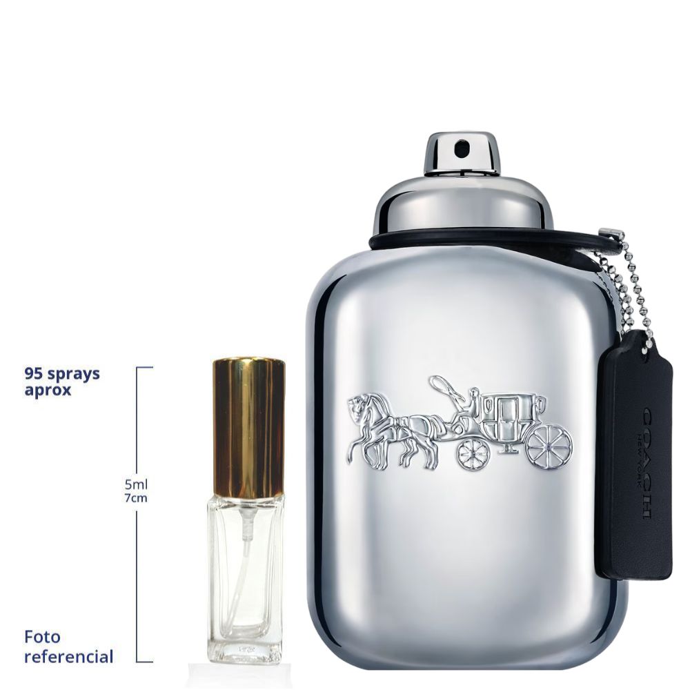 Coach Platinum Decant Travel Size Eau de Parfum For Men