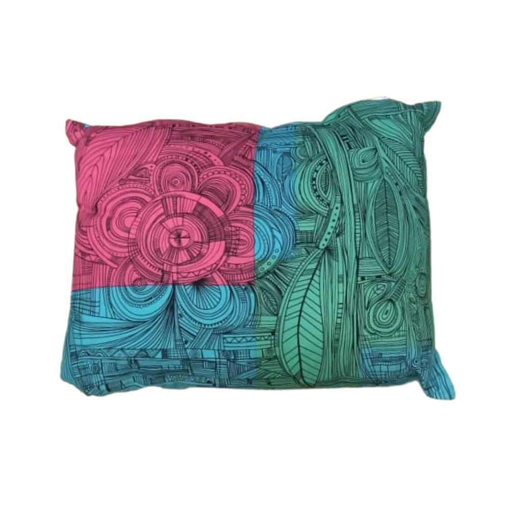 Cojin Decorativo Para Sofá Color Azul