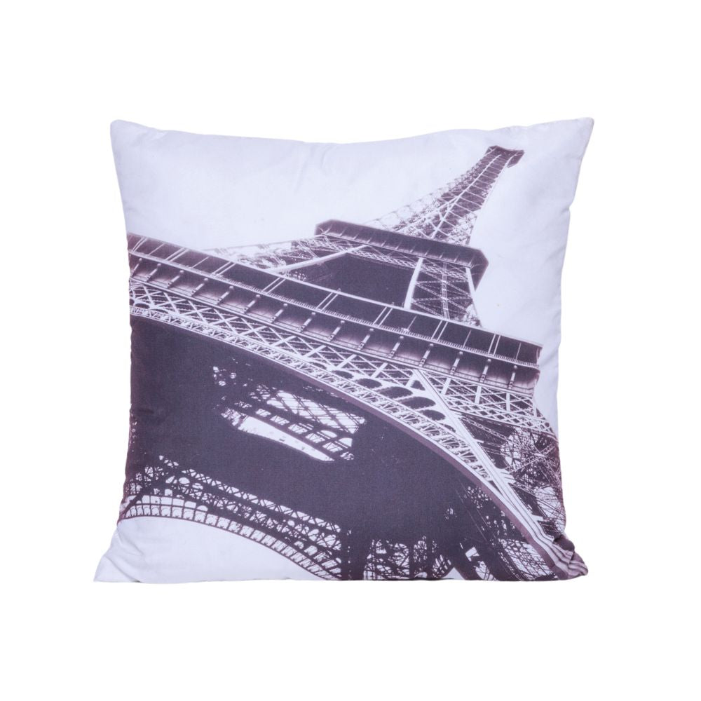 Cojin Decorativo Para Sofá Con Diseño De la Torre Eiffel