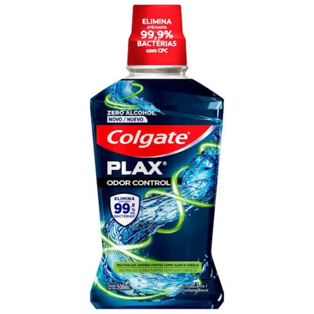 Colgate Enjuague Bucal Plax Odor Control 500ml