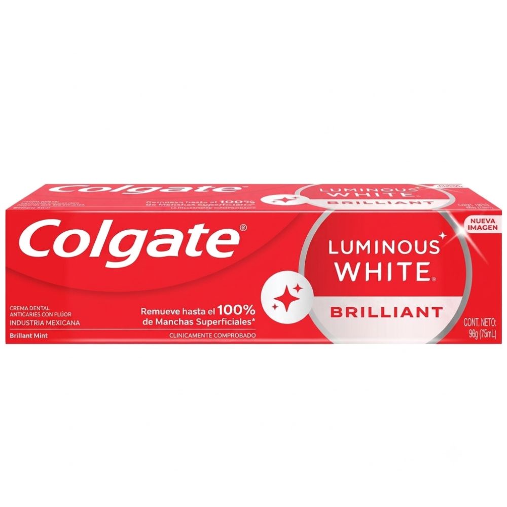 Crema Dental Colgate Menta Luminous White 75ml