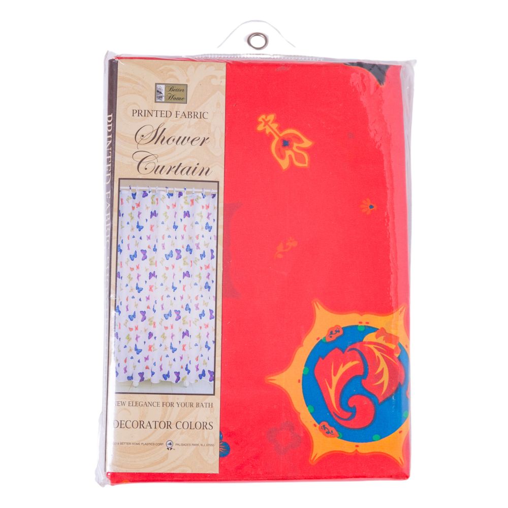 Cortina Para Ducha Printed Fabric Shower Curtain 70" x 72"