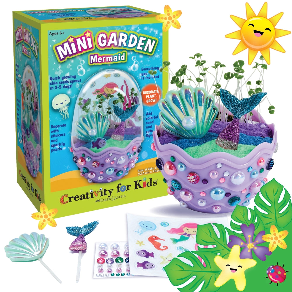 Creativity For Kids Mini Garden Mermaid 6+