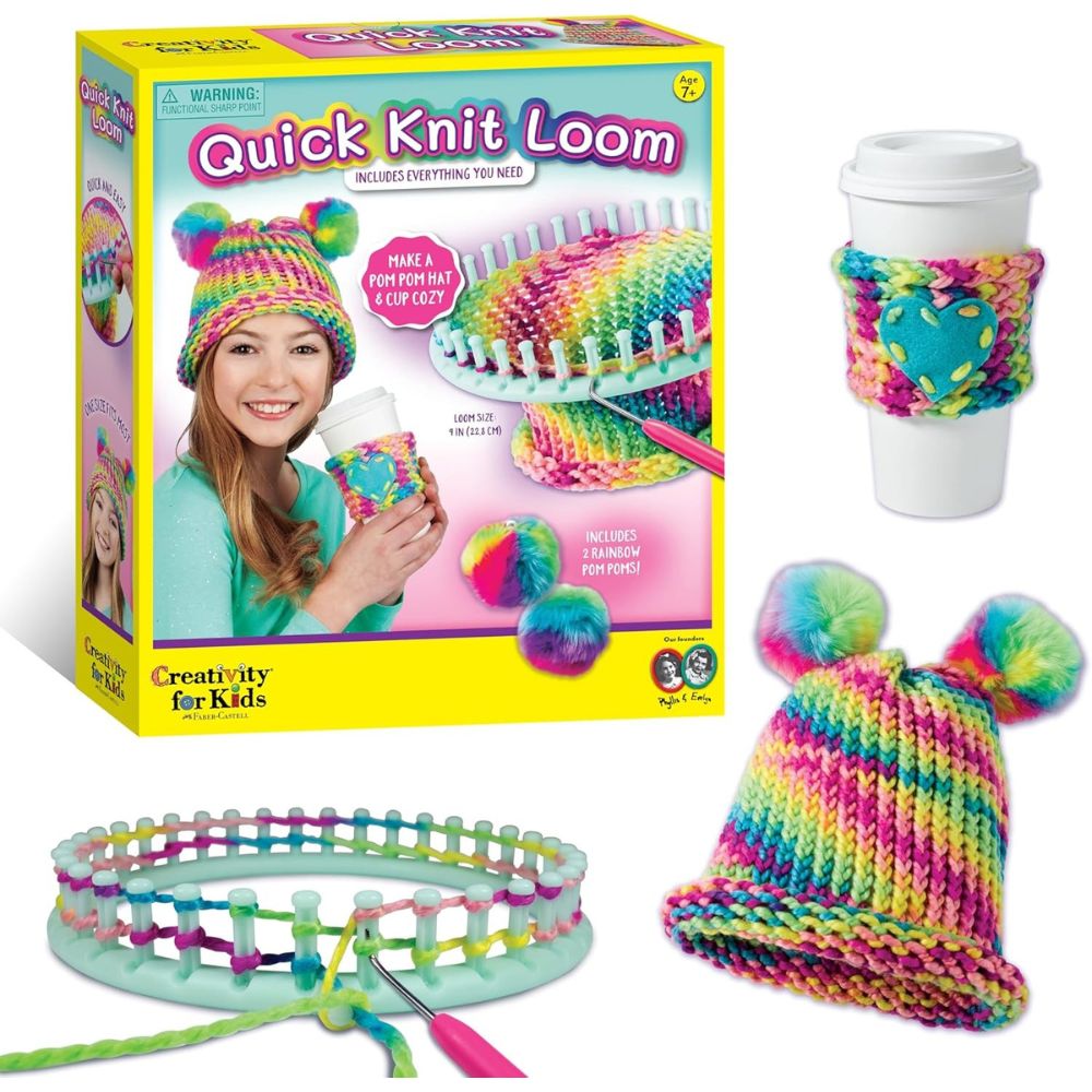 Creativity For Kids Quick Knit Loom 7+