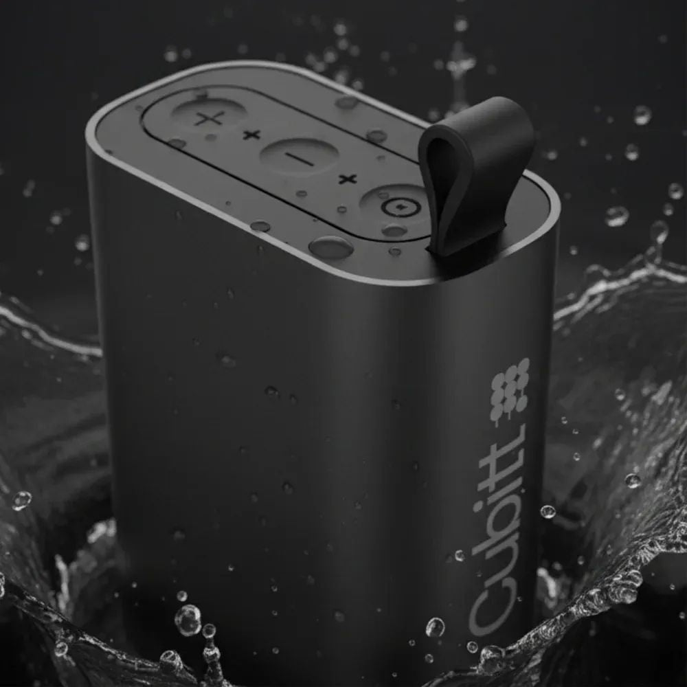 Cubitt Bocina Bluetooth Power Mini Speaker Obsidian Black