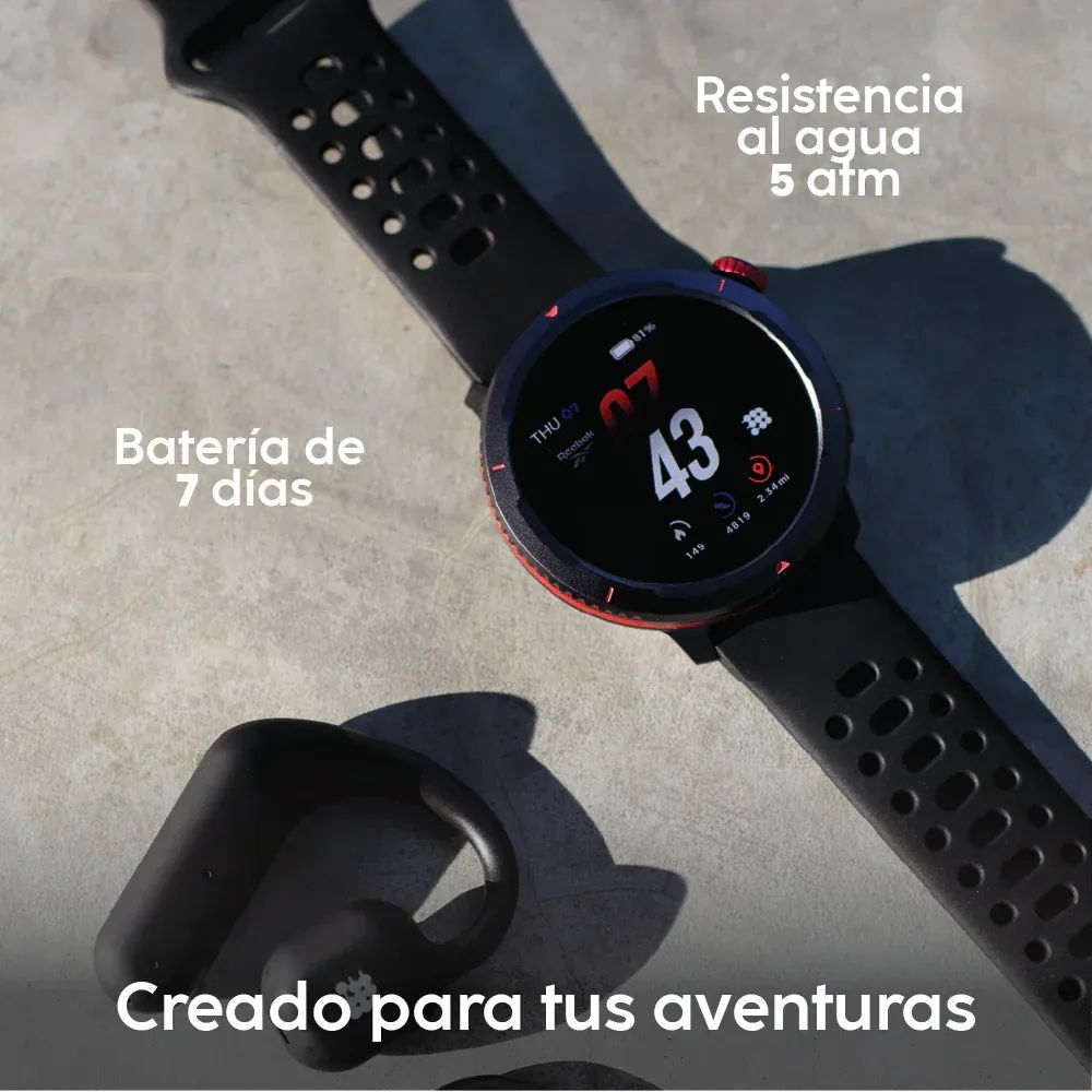 Cubitt Reloj X Reebok Inteligente Obsidian Black