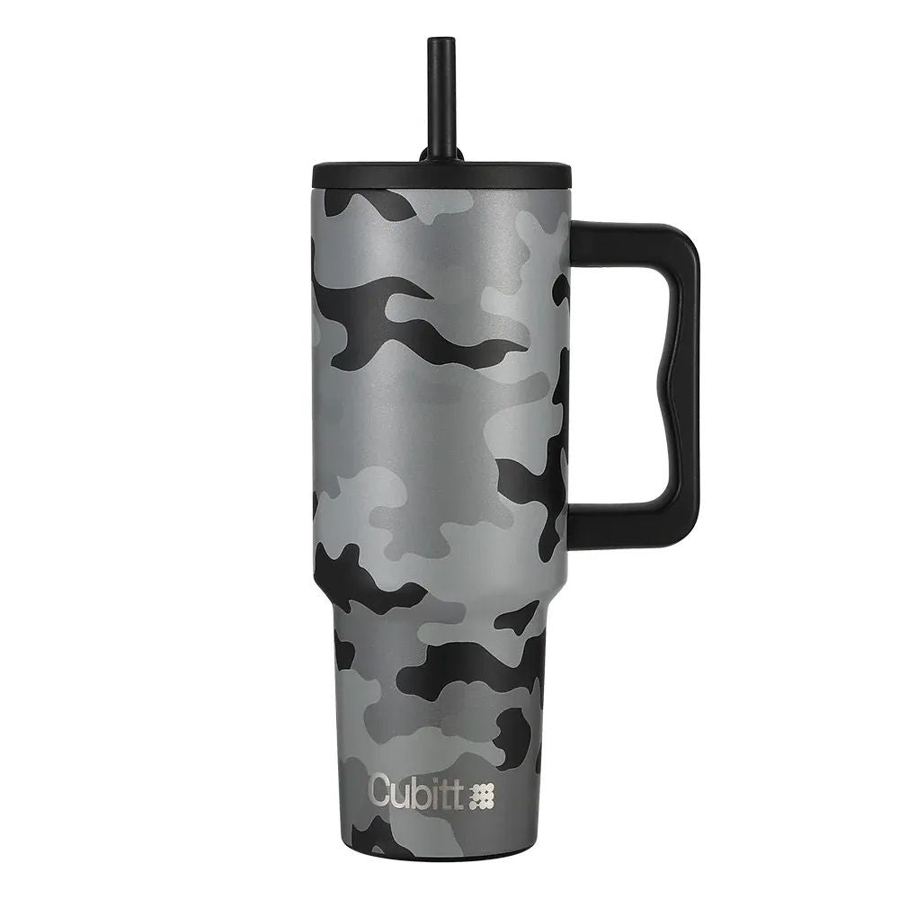 Cubitt Termo Tumbler Spill-Free Black Camo