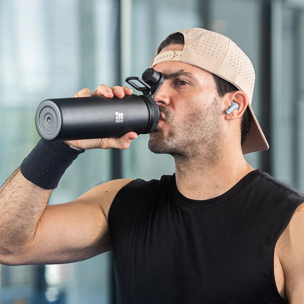 Cubitt Termo Hydro Bottle Obsidian Black