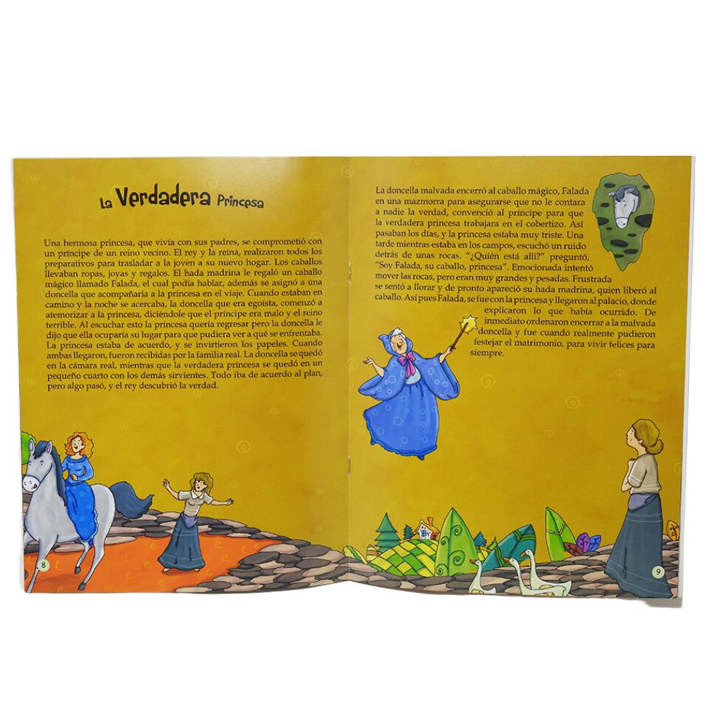 Libro De Lectura 9 Cuentos Para Niñas 16 pag