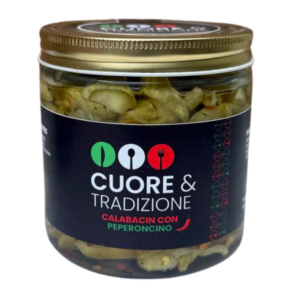 Cuore & Tradizione Calabacin con Peperoncino 500gr