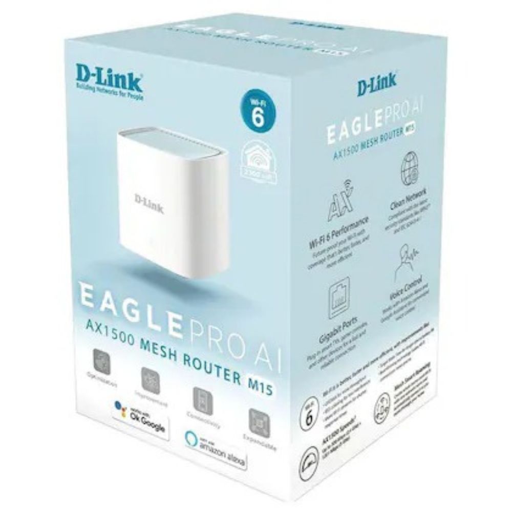 D-Link Eagle Pro AI AX1500 Mesh System M15