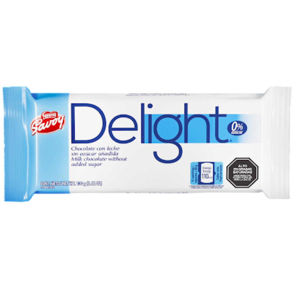 Savoy Chocolate Delight 100gr c/u 6 Und