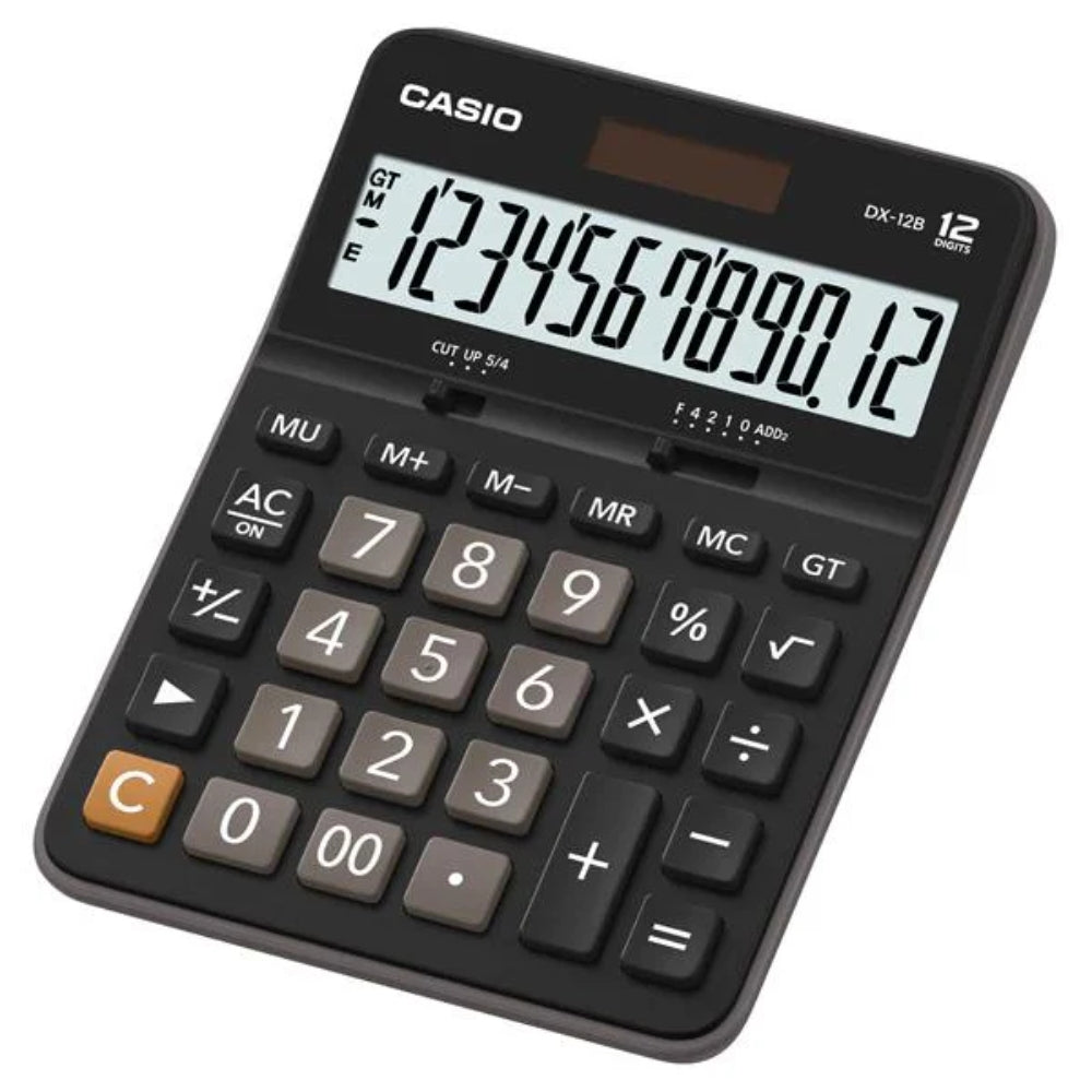 Casio Calculadora De Escritorio DX-12B-BK